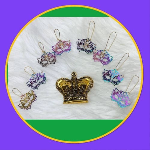Rainbow Mask Earrings (Box)